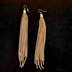 Gold Chain Earrings